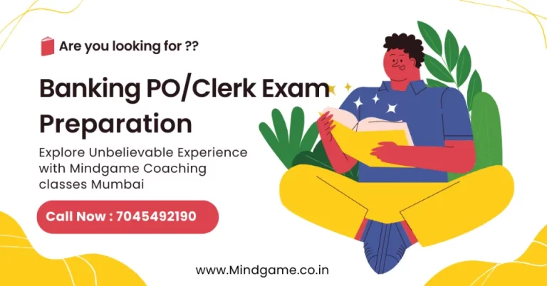 Banking PO/Clerk exam coaching classes in Andheri Mumbai